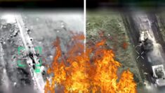 Kolumny jadą, kolumny płoną! Wpadli w podstępną zasadzkę (WIDEO)