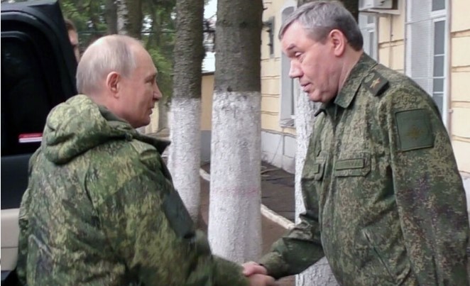 Mapa Kremla ujawniona. Gierasimow zdradził, po jakie ziemie sięgnie Rosja