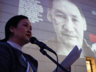 „Żyjemy pod rosyjską okupacją”. Przedstawiciele uciskanych narodów Rosji przeprowadzili akcję w centrum Warszawy