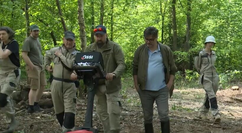 Poszukiwania ofiar Wołynia w Puźnikach