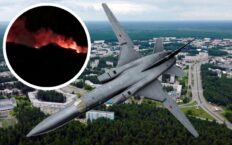 Jądrowy Tu-22M3 runął na ziemię! Zaskakujące miejsce katastrofy (WIDEO)