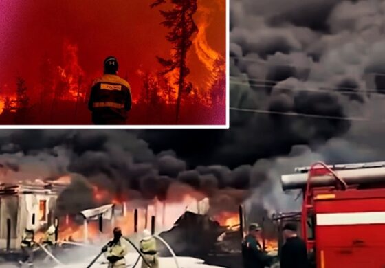 Potężne pożary! Płoną składy wojskowe. "Otacza nas pierścień ognia" (WIDEO)