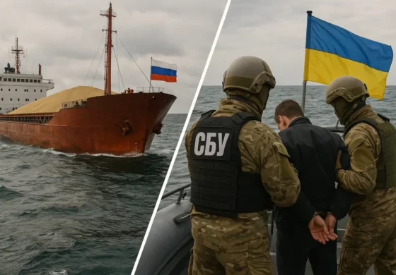 Okręt „floty cieni” wpadł w ręce Ukraińców! Szmuglował skradzione zboże