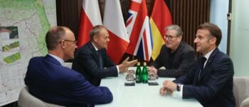 Koalicja chętnych przybyła do Kijowa (WIDEO)