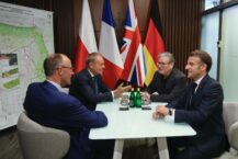 Koalicja chętnych przybyła do Kijowa (WIDEO)