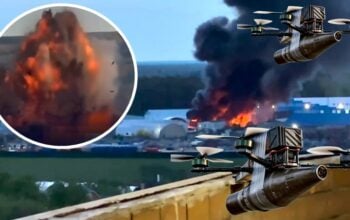Bezlitosny łomot! Zrobili im noc śmiertelnych fajerewrków na całym Krymie (WIDEO)