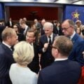 Politycy na szczycie Europejskiej Wspólnoty Politycznej w Tiranie