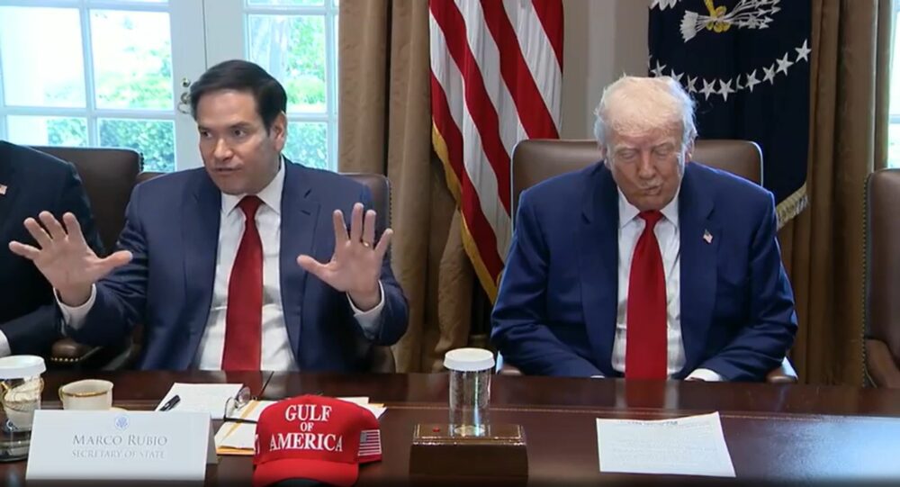 Marc Rubio i Donald Trump. Fot: PrtSC YT Fox News
