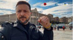 Zełenski wprost: Walczyliśmy z niemieckim nazizmem, a teraz z rosyjskim. Pokazał różnice (WIDEO)