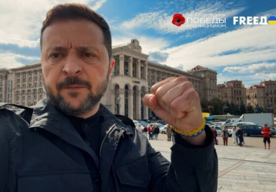Zełenski wprost: Walczyliśmy z niemieckim nazizmem, a teraz z rosyjskim. Pokazał różnice (WIDEO)
