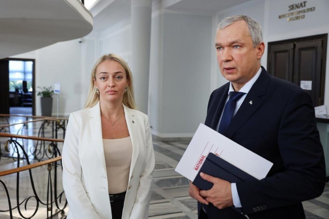 Andżelika Mielnikowa i Paweł Łatuszko Zdjęcie archiwalne: NAU