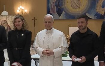 Papież Leon XIV spotkał się z prezydentem Ukrainy