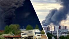 W Rosji płoną wielkie zakłady Kamaz! Potężny dym nad miastem (WIDEO)