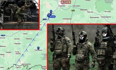 Co tam tupie drogą do Briańska? Alarm, ukraińskie wojsko!