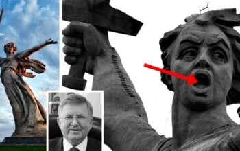 Szok w Rosji: Znaleźli martwego rektora w... głowie pomnika!