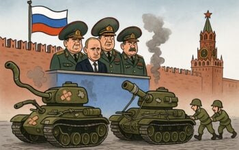 Defilada złomu! Putin, gdzie twoje "niepokonane czołgi"?