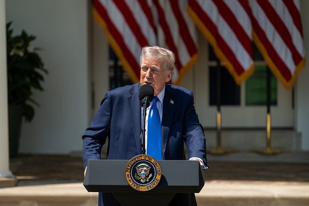 Donald Trump maj 2025