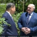 Aleksander Łukaszenka i Xi Jinping w Pekinie. 4.06.2025
