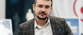 Historyk, wojskowy, oficer Sił Zbrojnych Ukrainy Ołeksandr Alfiorow. Zdjęcie ze strony Ołeksandra Alfiorowa na Facebooku