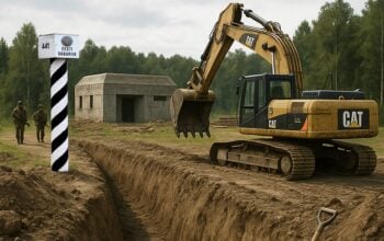 Budują "linię Maginota" na granicy z Rosją! Bunkry, rowy, fortyfikacje. Szykują się na najgorsze