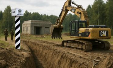 Budują "linię Maginota" na granicy z Rosją! Bunkry, rowy, fortyfikacje. Szykują się na najgorsze