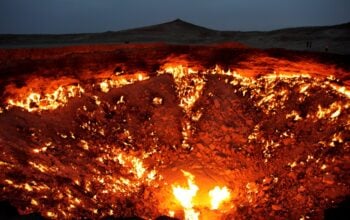 To już ponad pół wieku. Gaśnie piekielny symbol Turkmenistanu