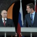 Konferencja prasowa po rozmowach rosyjsko-holenderskich. Z ówczesnym premierem Holandii Markiem Rutte. Fot: Kremlin.ru