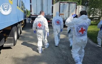 Na Ukrainę powróciło kolejnych ponad tysiąc ciał poległych żołnierzy i cywilów