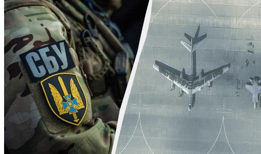 Fot: kolaż UNIAN, fot. SBU, Maxar