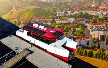 Rzeka mówi: Wsiadaj! W Wilnie ruszą elektryczne tramwaje rzeczne