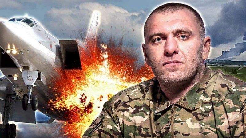 Wasyl Maluk - eksterminator rosyjskiego lotnictwa strategicznego. Collage: TSN