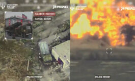 Dron niczym zapalniczka odpalił MLRS, a oni siedzieli w środku [WIDEO]