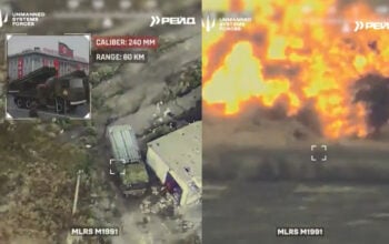 Dron niczym zapalniczka odpalił MLRS, a oni siedzieli w środku [WIDEO]