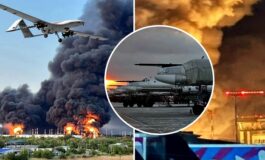 Wybucha i płonie! Gdzie? Wszędzie. Ale Saratów oberwał najbardziej (WIDEO)