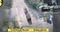 „Do ostatniej śrubki”. A tak dorwali „Sołncepieka” i czołg [WIDEO]