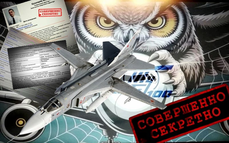 Collage za grafiką: Nev Voice / ukraiński wywiad wojskowy
