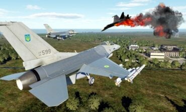 Pierwszy raz! Ukraiński F-16 strącił rosyjski myśliwiec. Ale ktoś mu pomógł...