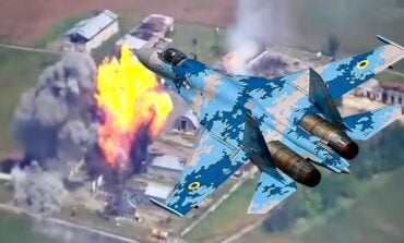 "Nieistniejące" lotnictwo Ukrainy rozwaliło skład amunicji! A Piona zrównali do poziomu (WIDEO)