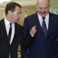 Dmitrij Miedwiediew i Aleksander Łukaszenka. Moskwa, 2014. Zdjęcie: Dmitry Astakhov /RIA Novosti