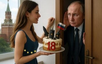 Zabójcza 18-tka zapukała do Putina! Ale nie z szampanem...