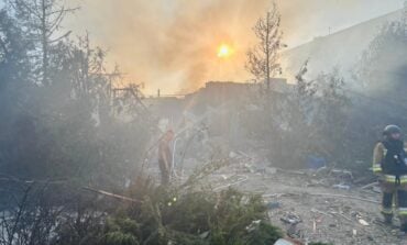 Rosjanie zbombardowali centrum Dobropola w czasie popołudniowego szczytu