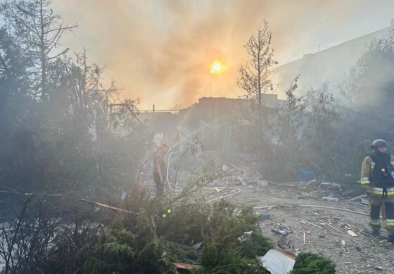 Rosjanie zbombardowali centrum Dobropola w czasie popołudniowego szczytu