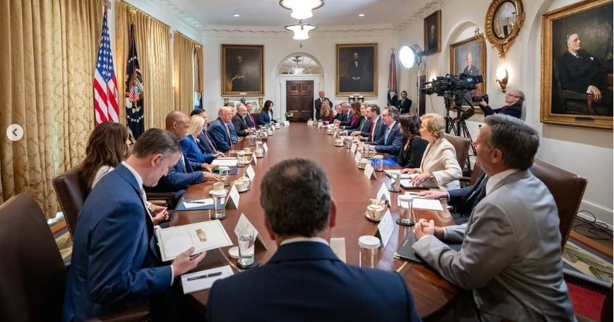 Fot: PrtSc/@Potus