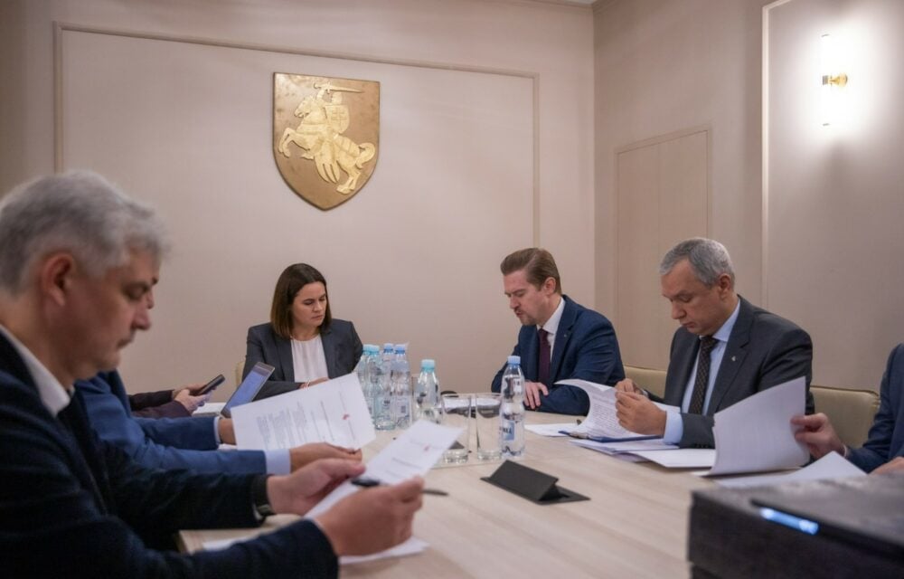 Zjednoczony Gabinet Przejściowy został uznany na Białorusi za „organizację terrorystyczną”. Fot: x.com/franakviacorka