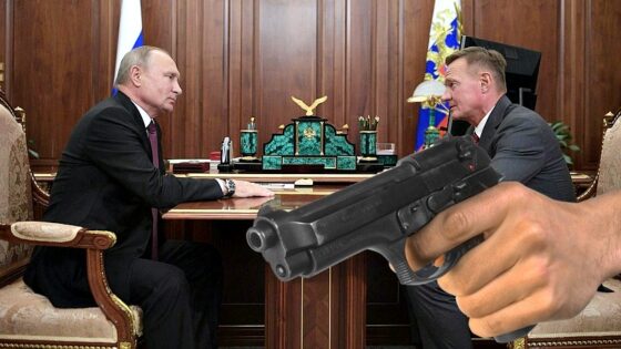 Putin go rano wyrzucił, a on pociągnął za spust!