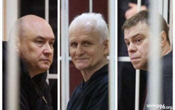 Uwolnić ludzi „Wiasny”. To nie są przestępcy! Białoruscy obrońcy praw człowieka 4 lata w więzieniu Łukaszenki