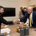W Rzymie prezydent Wołodymyr Zełenski spotkał się ze specjalnym wysłannikiem prezydenta USA ds. Ukrainy Keithem Kelloggiem. Fot: president.gov.ua