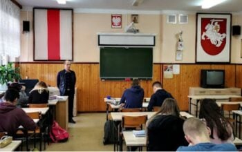Szkoła z językiem białoruskim bije rekordy popularności