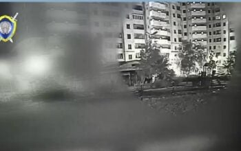 Dron wypełniony trotylem uderza w centrum Mińska. Ślad pochodzenia zaskakuje (WIDEO)