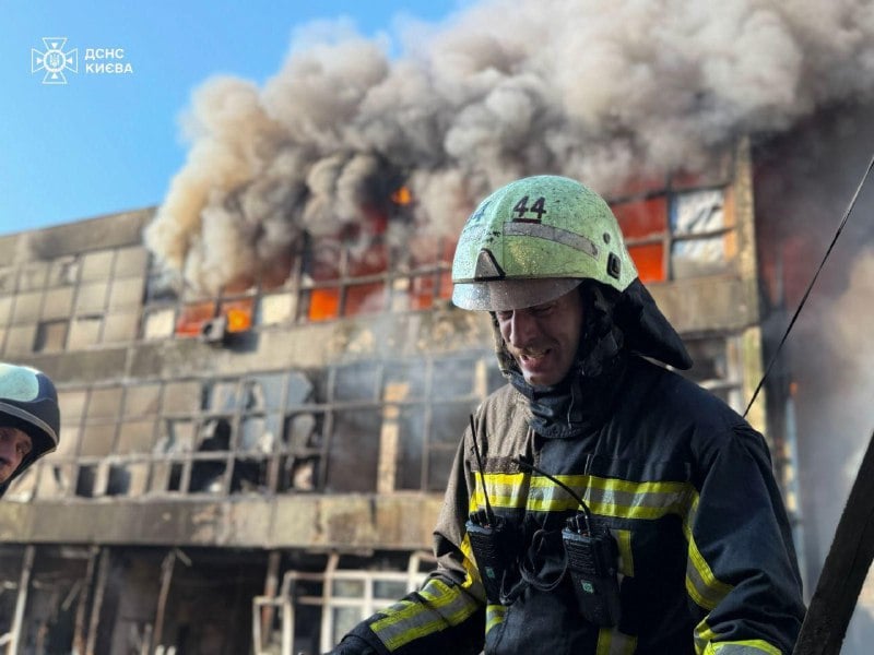 Atak na Kijów 9/10 lipca 2025